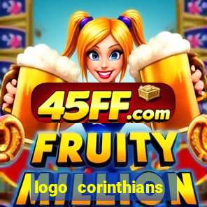 logo corinthians preto e branco